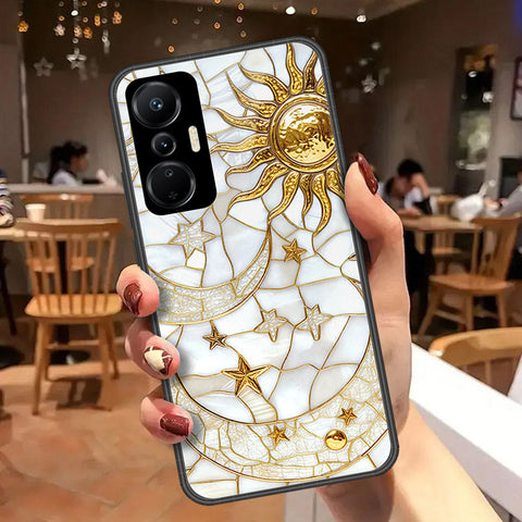 Infinix Hot 20S Cover - Celestial Starry Universe Series  - HQ Ultra Shine Premium Infinity Glass Soft Silicon Borders Case