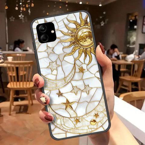 Samsung Galaxy A04 Cover - Celestial Starry Universe Series - HQ Ultra Shine Premium Infinity Glass Soft Silicon Borders Case
