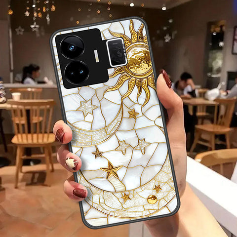 Realme GT Neo 5 Cover - Celestial Starry Universe Series  - HQ Ultra Shine Premium Infinity Glass Soft Silicon Borders Case