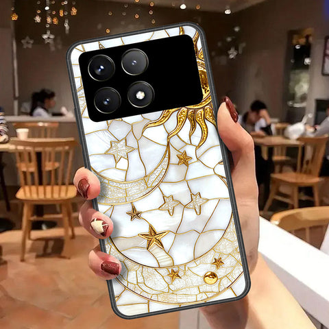 Xiaomi Poco X6 Pro Cover - Celestial Starry Universe Series - HQ Ultra Shine Premium Infinity Glass Soft Silicon Borders Case