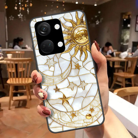 OnePlus Nord 3 Cover - Celestial Starry Universe Series - HQ Ultra Shine Premium Infinity Glass Soft Silicon Borders Case