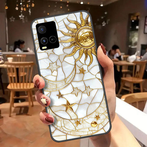 Vivo Y32 Cover - Celestial Starry Universe Series - HQ Ultra Shine Premium Infinity Glass Soft Silicon Borders Case