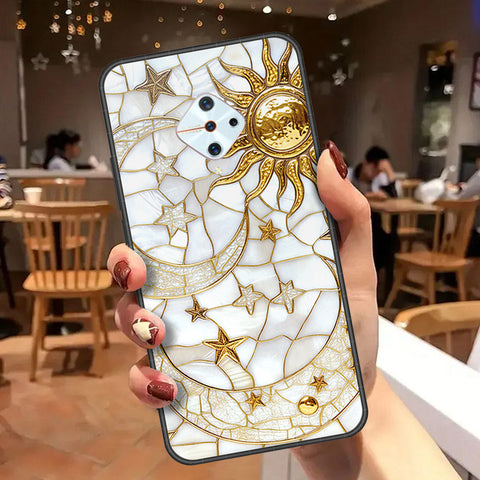 Vivo Y9s Cover - Celestial Starry Universe Series - HQ Ultra Shine Premium Infinity Glass Soft Silicon Borders Case