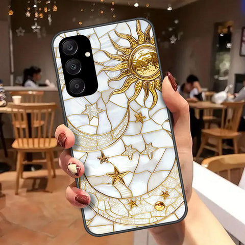 Samsung Galaxy A25 5G Cover - Celestial Starry Universe Series - HQ Ultra Shine Premium Infinity Glass Soft Silicon Borders Case