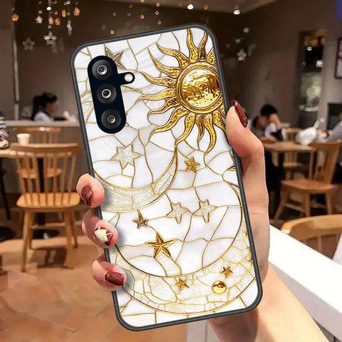 Samsung Galaxy A16 5G Cover - Celestial Starry Universe Series - HQ Ultra Shine Premium Infinity Glass Soft Silicon Borders Case