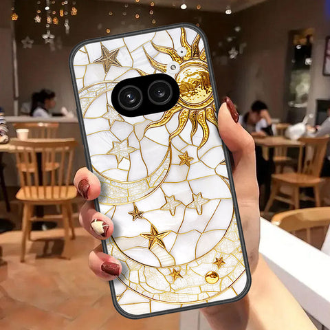 Nothing Phone 2a Cover - Celestial Starry Universe Series - HQ Ultra Shine Premium Infinity Glass Soft Silicon Borders Case