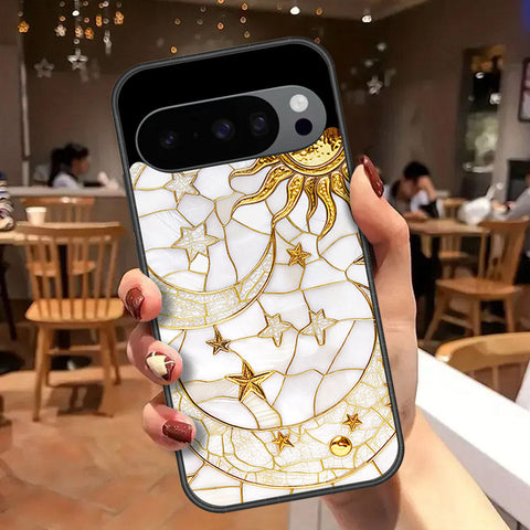 Google Pixel 10 Pro Cover - Celestial Starry Universe Series - HQ Ultra Shine Premium Infinity Glass Soft Silicon Borders Case