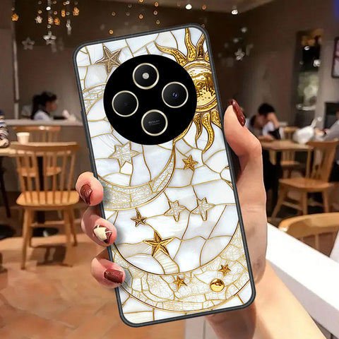 Xiaomi Redmi 14C Cover - Celestial Starry Universe Series - HQ Ultra Shine Premium Infinity Glass Soft Silicon Borders Case