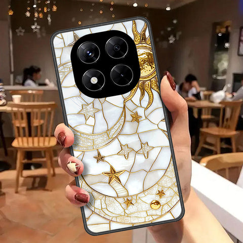 Xiaomi Redmi Note 14 Pro 4G Cover - Celestial Starry Universe Series - HQ Ultra Shine Premium Infinity Glass Soft Silicon Borders Case