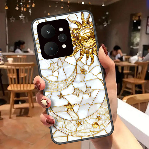 Realme 15 Pro Cover - Celestial Starry Universe Series - HQ Ultra Shine Premium Infinity Glass Soft Silicon Borders Case