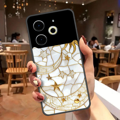 Tecno Pova 6 Pro Cover - Celestial Starry Universe Series  - HQ Ultra Shine Premium Infinity Glass Soft Silicon Borders Case