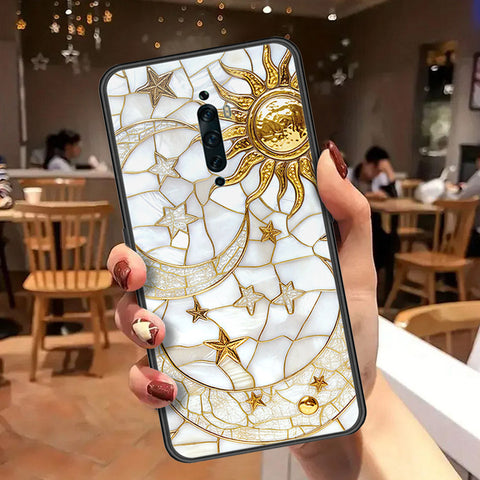 Oppo Reno 2Z Cover - Celestial Starry Universe Series  - HQ Ultra Shine Premium Infinity Glass Soft Silicon Borders Case