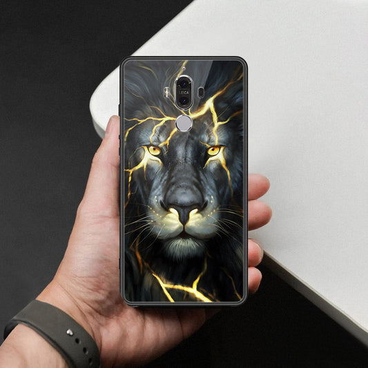 Huawei Mate 9 Cover - Brave Series - HQ Ultra Shine Premium Infinity Glass Soft Silicon Borders Case