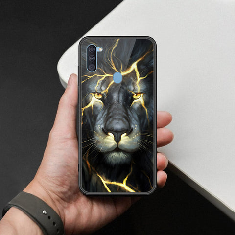 Samsung Galaxy M11 Cover - Brave Series - HQ Ultra Shine Premium Infinity Glass Soft Silicon Borders Case
