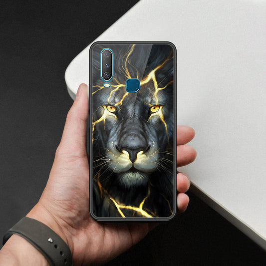 Vivo Y12 Cover - Brave Series - HQ Ultra Shine Premium Infinity Glass Soft Silicon Borders Case