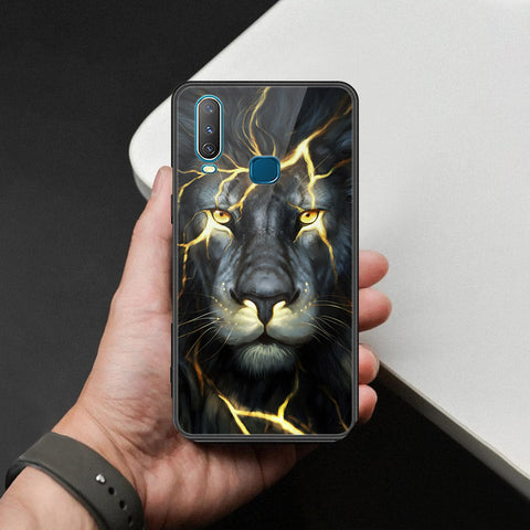 Vivo Y17 Cover - Brave Series - HQ Ultra Shine Premium Infinity Glass Soft Silicon Borders Case