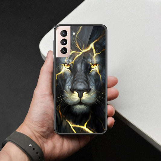 Samsung Galaxy S21 Plus 5G Cover - Brave Series - HQ Ultra Shine Premium Infinity Glass Soft Silicon Borders Case