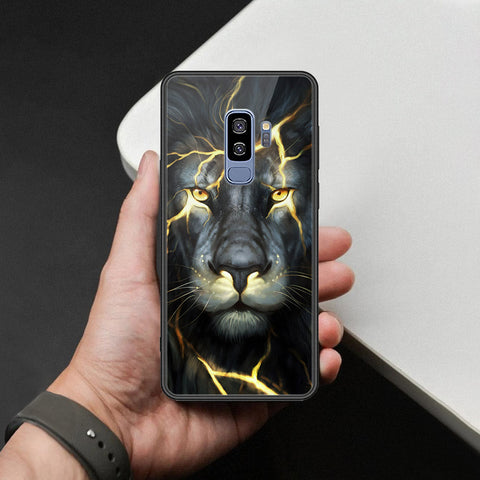 Samsung Galaxy S9 Plus Cover - Brave Series - HQ Ultra Shine Premium Infinity Glass Soft Silicon Borders Case