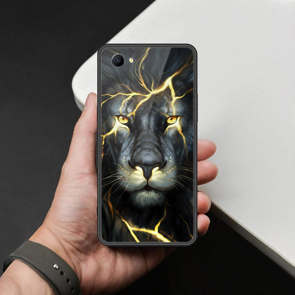 Oppo A3 Cover - Brave Series - HQ Ultra Shine Premium Infinity Glass Soft Silicon Borders Case