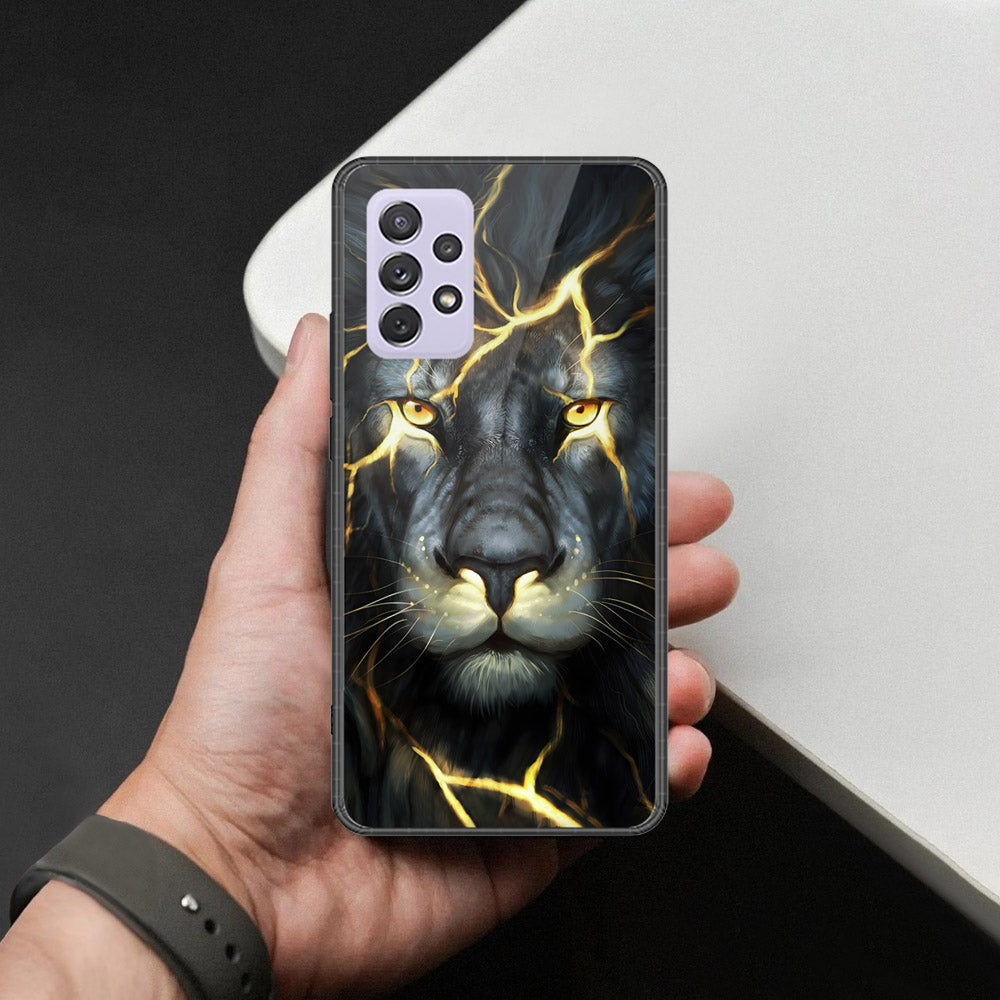 Samsung Galaxy A72 Cover - Brave Series - HQ Ultra Shine Premium Infinity Glass Soft Silicon Borders Case