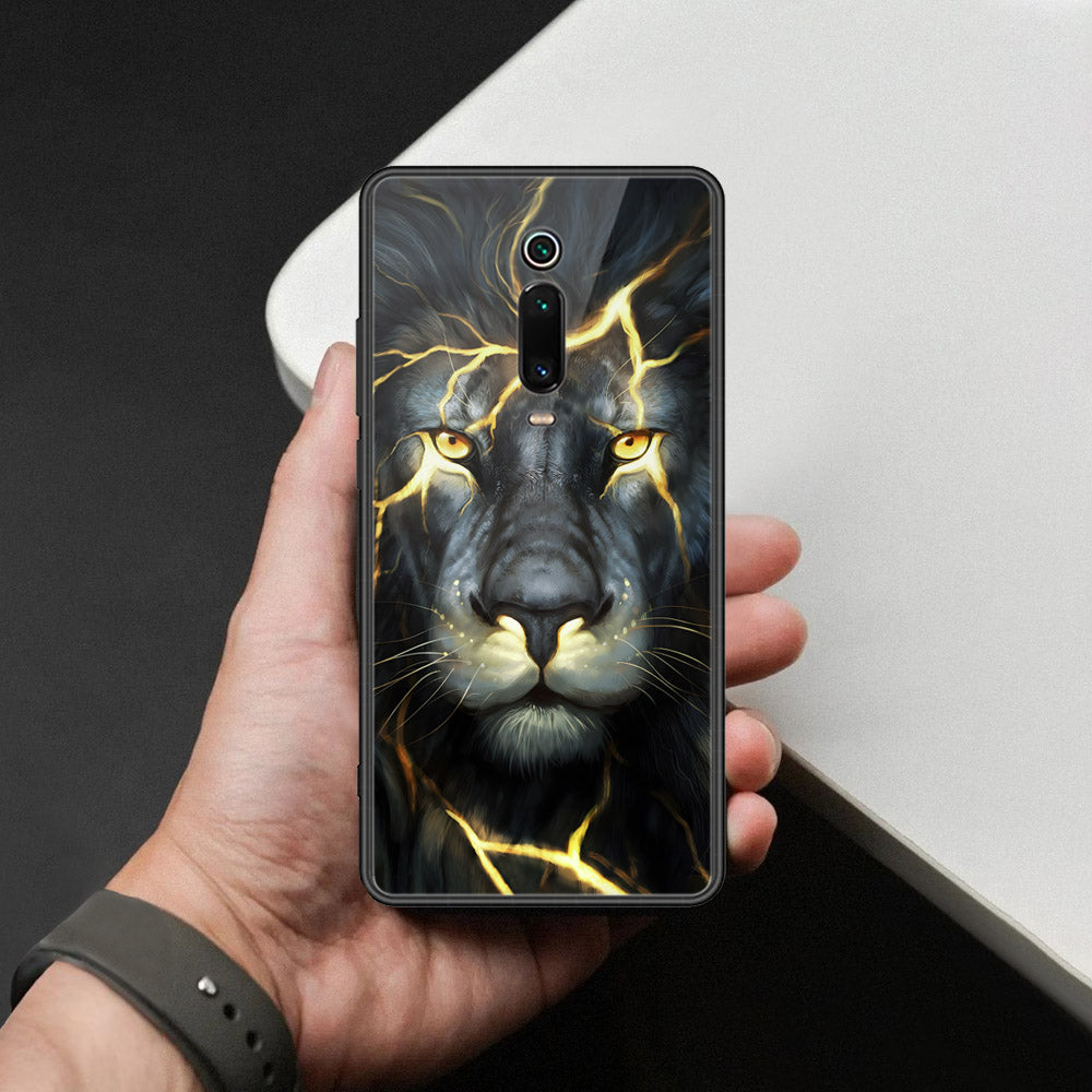 Xiaomi Mi 9T Cover - Brave Series - HQ Ultra Shine Premium Infinity Glass Soft Silicon Borders Case