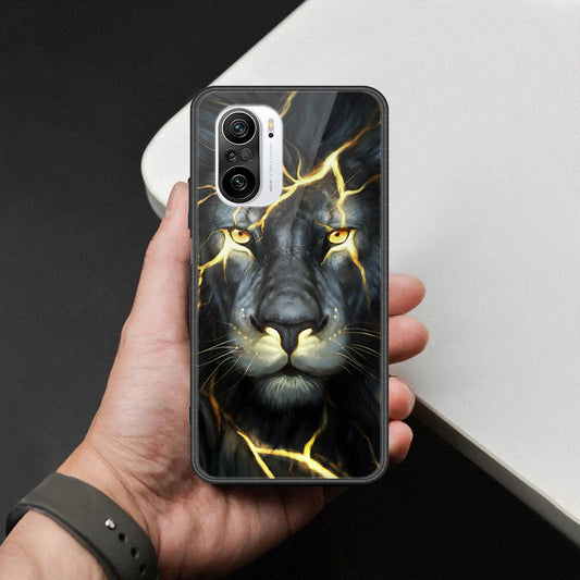 Xiaomi Redmi K40 Cover - Brave Series - HQ Ultra Shine Premium Infinity Glass Soft Silicon Borders Case