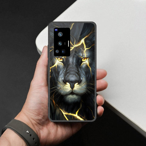 Vivo X70 Pro Cover - Brave Series - HQ Ultra Shine Premium Infinity Glass Soft Silicon Borders Case