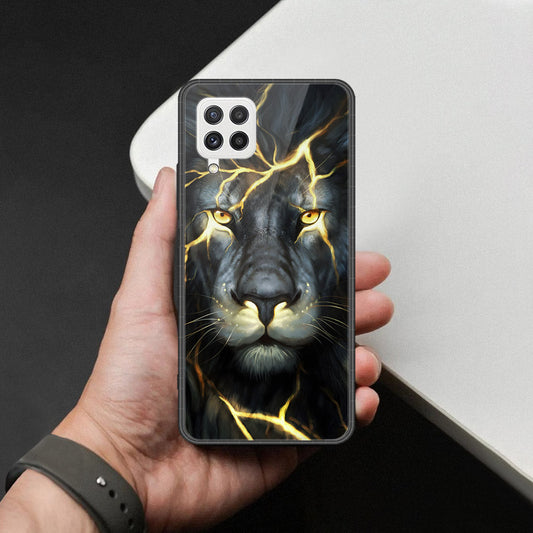 Samsung Galaxy M22 Cover - Brave Series - HQ Ultra Shine Premium Infinity Glass Soft Silicon Borders Case