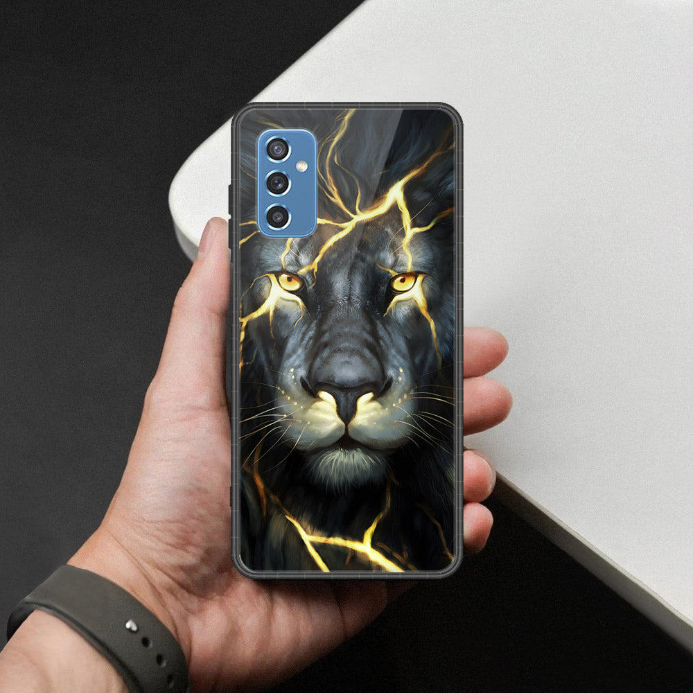 Samsung Galaxy M52 5G Cover - Brave Series - HQ Ultra Shine Premium Infinity Glass Soft Silicon Borders Case