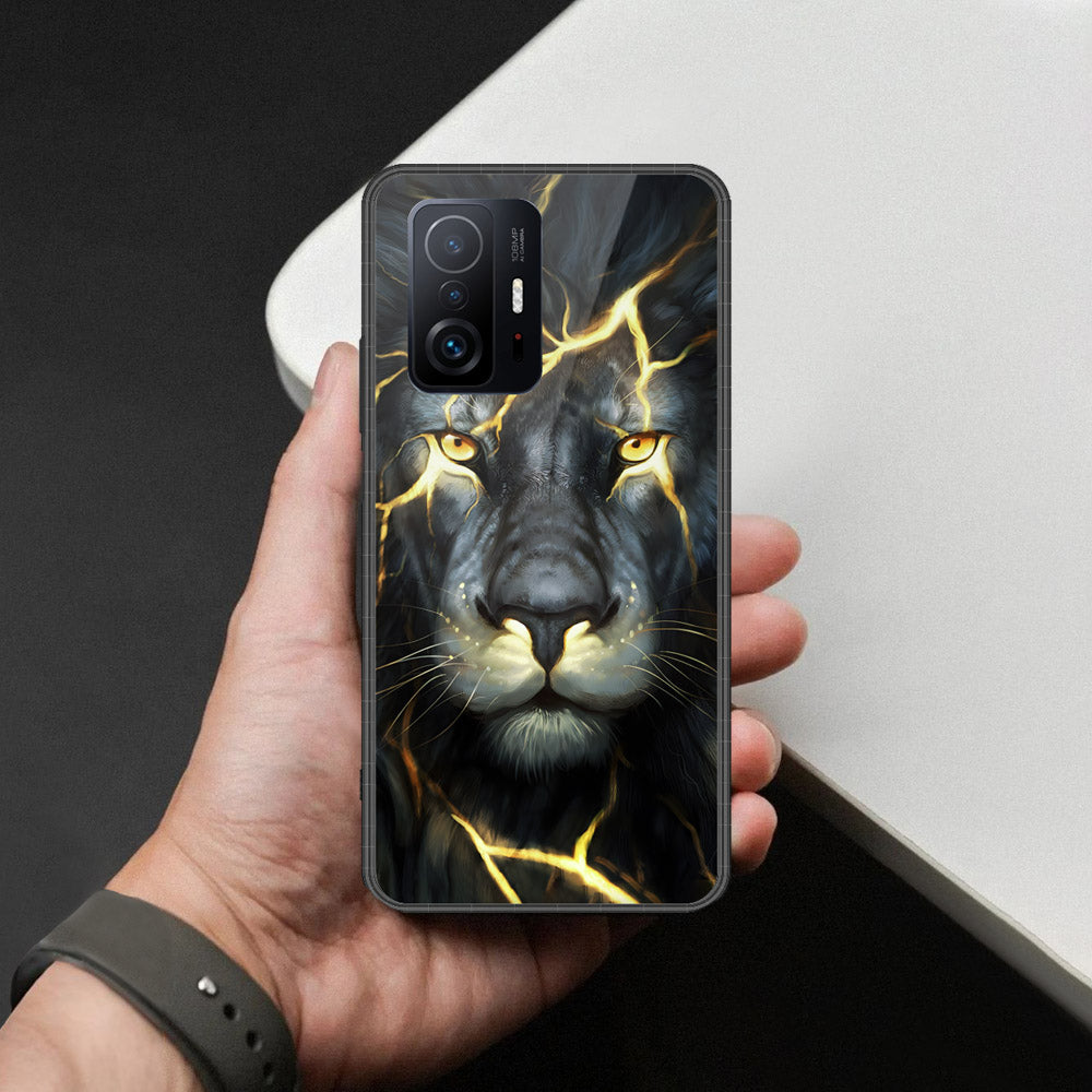 Xiaomi 11T Cover - Brave Series - HQ Ultra Shine Premium Infinity Glass Soft Silicon Borders Case