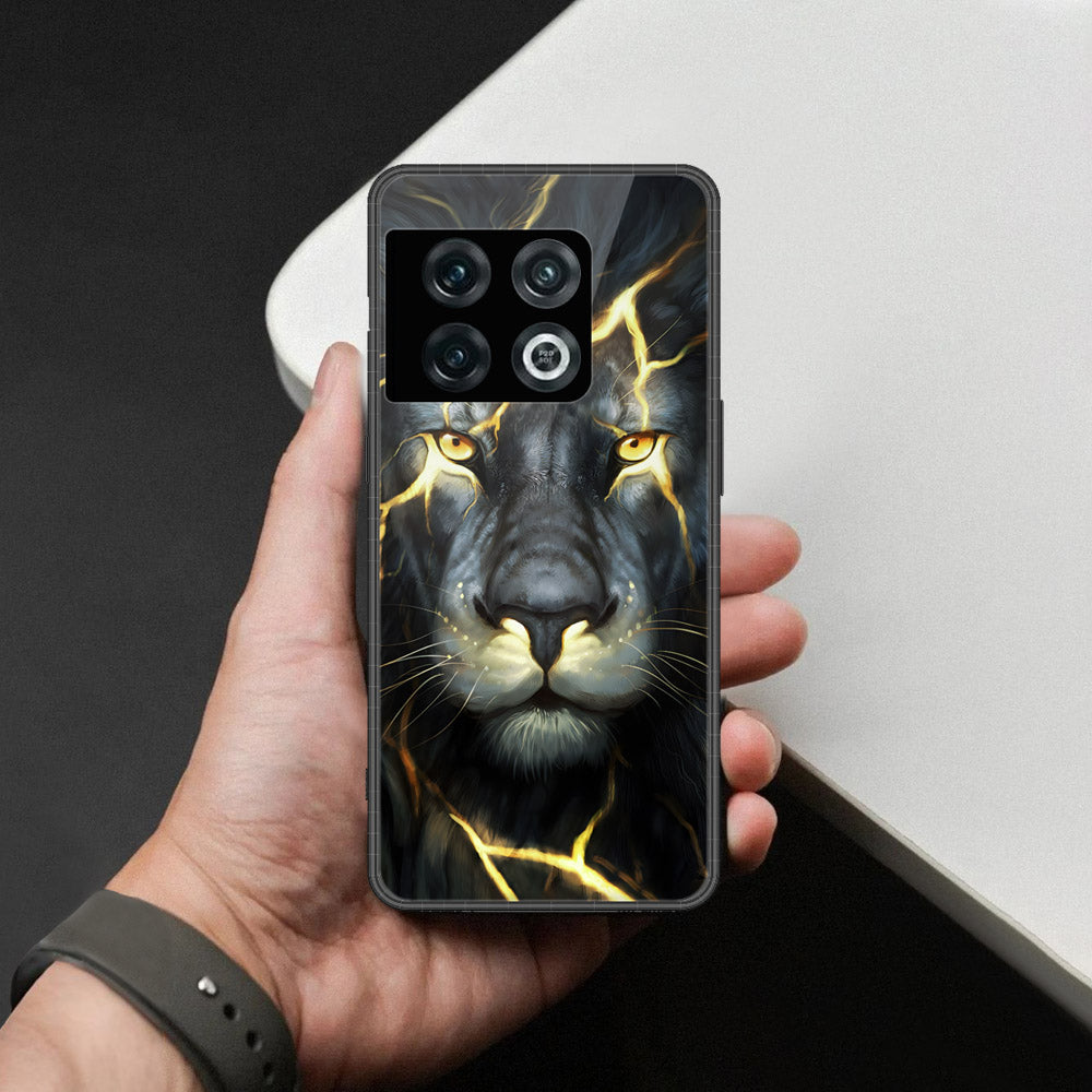 OnePlus 10 Pro Cover - Brave Series - HQ Ultra Shine Premium Infinity Glass Soft Silicon Borders Case