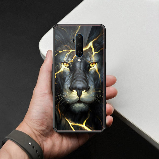 OnePlus 7T Pro Cover - Brave Series - HQ Ultra Shine Premium Infinity Glass Soft Silicon Borders Case