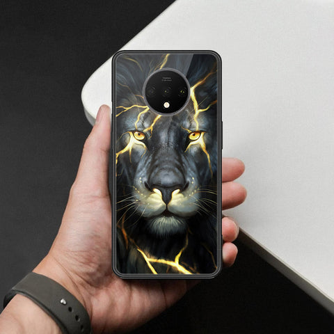 OnePlus 7T Cover - Brave Series - HQ Ultra Shine Premium Infinity Glass Soft Silicon Borders Case