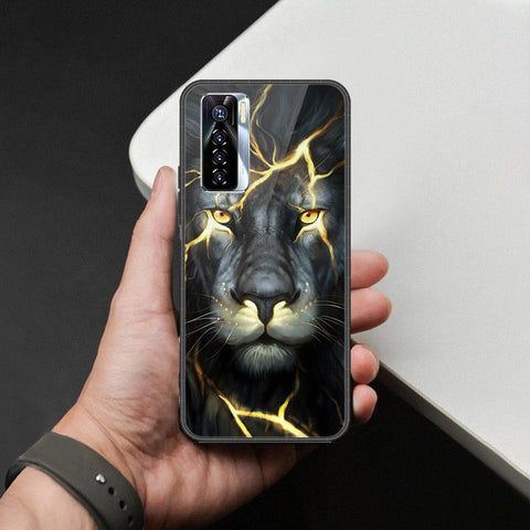 Tecno Camon 17 Pro Cover - Brave Series - HQ Ultra Shine Premium Infinity Glass Soft Silicon Borders Case