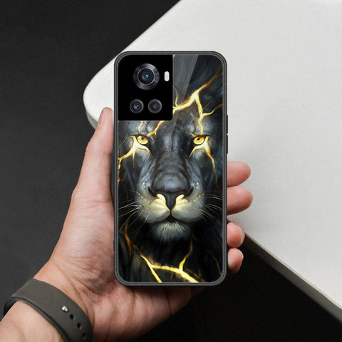 OnePlus 10R Cover - Brave Series - HQ Ultra Shine Premium Infinity Glass Soft Silicon Borders Case