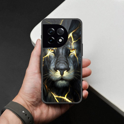 OnePlus 11 Cover - Brave Series - HQ Ultra Shine Premium Infinity Glass Soft Silicon Borders Case