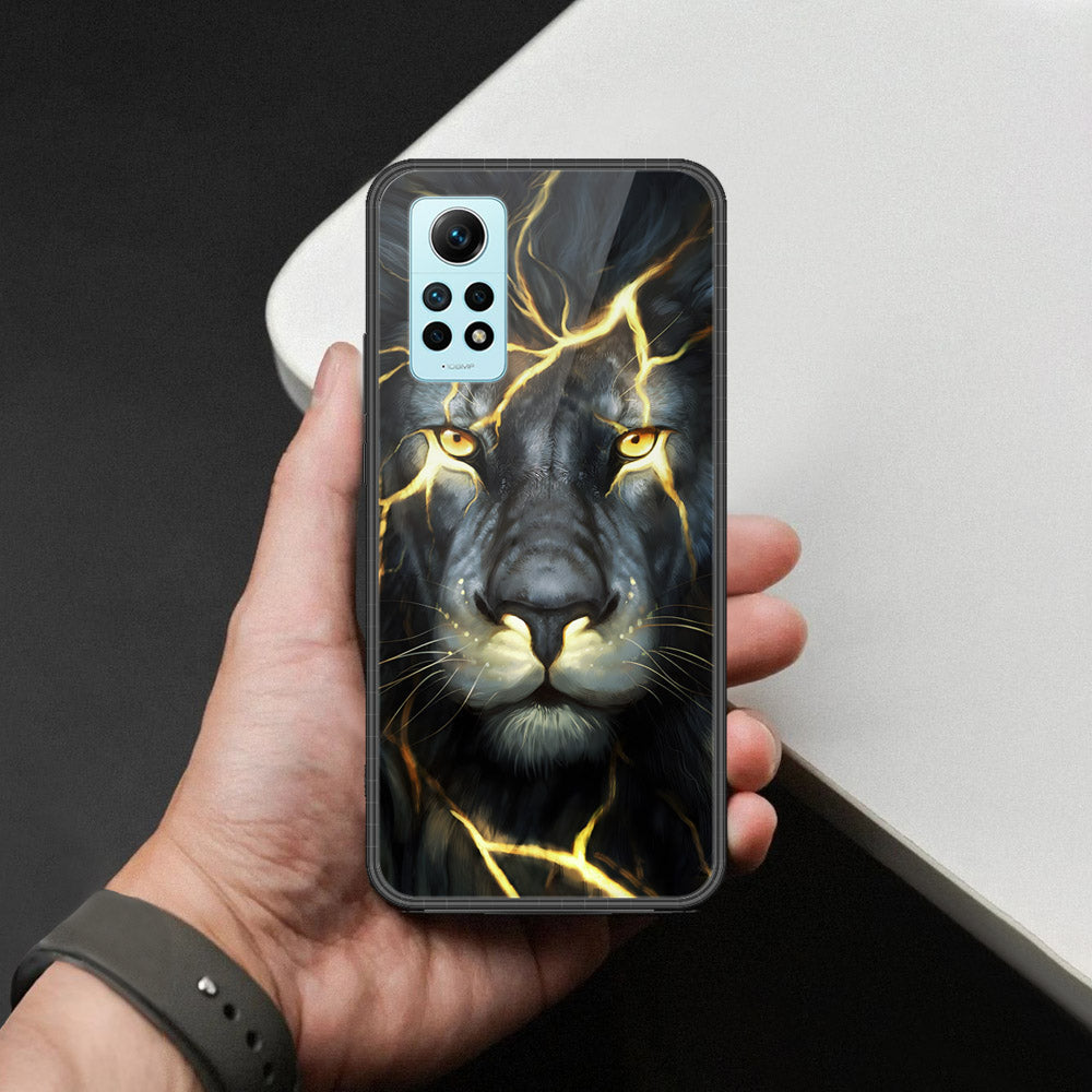 Xiaomi Redmi Note 12 Pro 4G Cover - Brave Series - HQ Ultra Shine Premium Infinity Glass Soft Silicon Borders Case