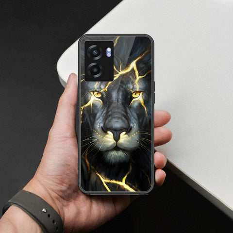 Realme V23 Cover - Brave Series - HQ Ultra Shine Premium Infinity Glass Soft Silicon Borders Case