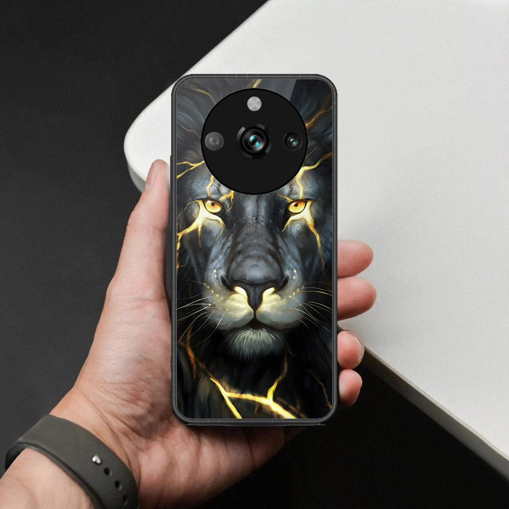 Realme 11 Pro Cover - Brave Series - HQ Ultra Shine Premium Infinity Glass Soft Silicon Borders Case
