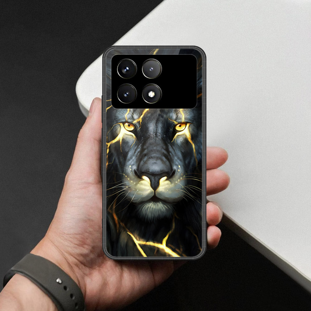 Xiaomi Poco X6 Pro Cover - Brave Series - HQ Ultra Shine Premium Infinity Glass Soft Silicon Borders Case