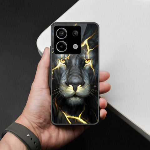 Xiaomi Redmi Note 13 Pro 4G Cover - Brave Series - HQ Ultra Shine Premium Infinity Glass Soft Silicon Borders Case
