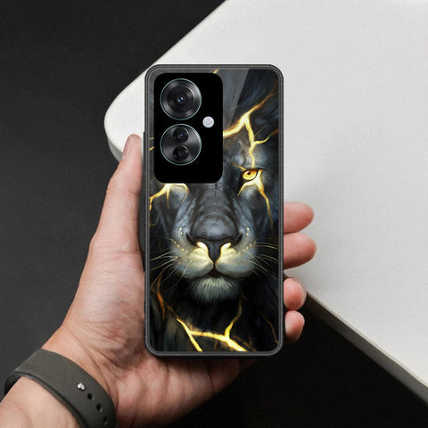 Oppo Reno 11F 5G Cover - Brave Series - HQ Ultra Shine Premium Infinity Glass Soft Silicon Borders Case