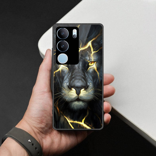 Vivo V29 Pro Cover - Brave Series - HQ Ultra Shine Premium Infinity Glass Soft Silicon Borders Case