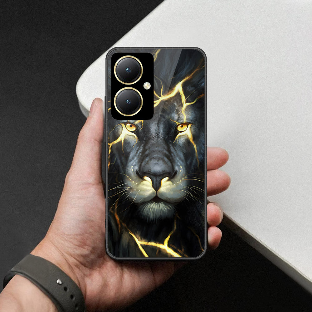 Vivo Y27 Cover - Brave Series - HQ Ultra Shine Premium Infinity Glass Soft Silicon Borders Case