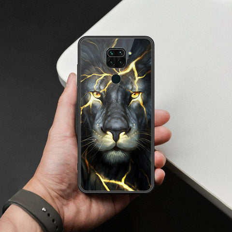 Xiaomi Redmi Note 9 Cover - Brave Series - HQ Ultra Shine Premium Infinity Glass Soft Silicon Borders Case