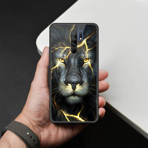 Xiaomi Redmi 9 Cover - Brave Series - HQ Ultra Shine Premium Infinity Glass Soft Silicon Borders Case