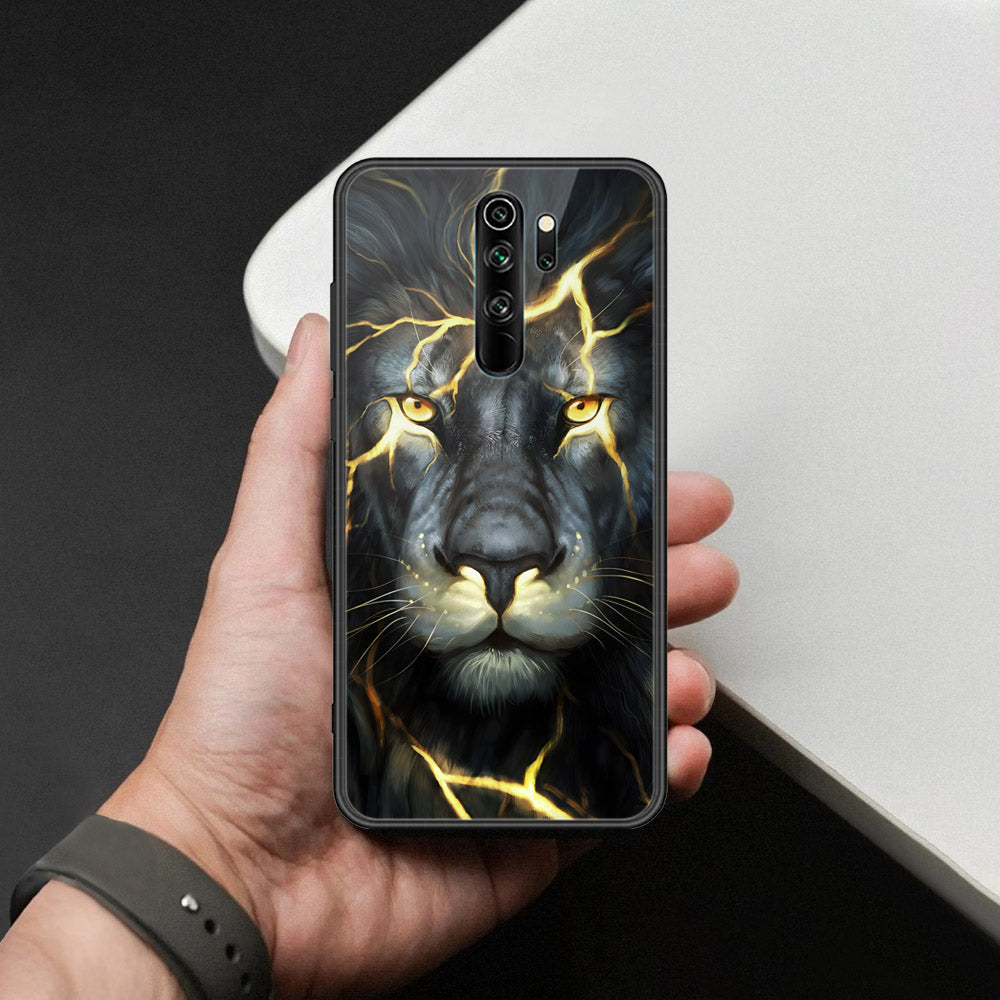 Xiaomi Redmi Note 8 Pro Cover - Brave Series - HQ Ultra Shine Premium Infinity Glass Soft Silicon Borders Case