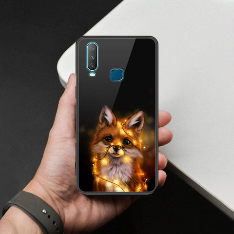 Vivo Y17 Cover - Brave Series - HQ Ultra Shine Premium Infinity Glass Soft Silicon Borders Case