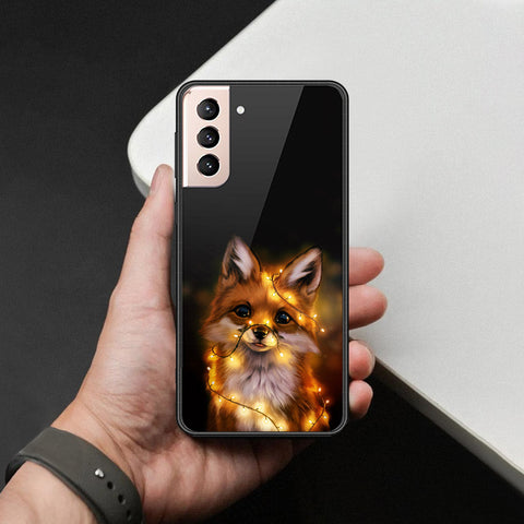 Samsung Galaxy S21 5G Cover - Brave Series - HQ Ultra Shine Premium Infinity Glass Soft Silicon Borders Case