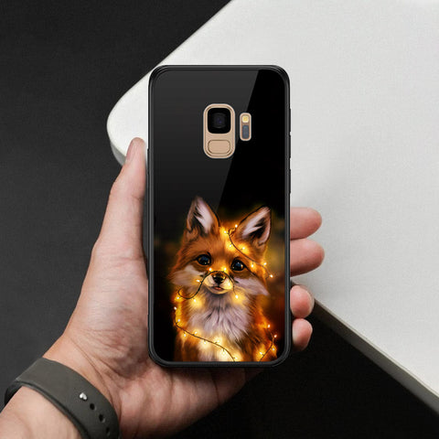 Samsung Galaxy S9 Cover - Brave Series - HQ Ultra Shine Premium Infinity Glass Soft Silicon Borders Case